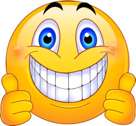 Download Smiley Face Png For Free On Mbtskoudsalg Thumbs Up Smile Emoji PNG Image With No