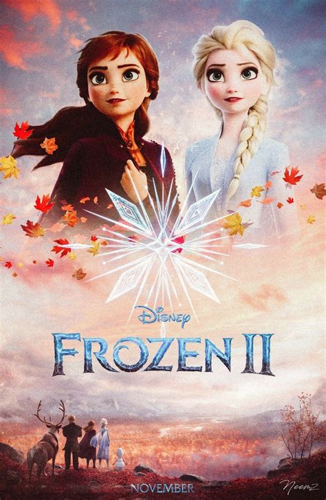 Newhorizon Frozen 2 Movie Poster 17 X 25 Not A Dvd 3189 Frozen