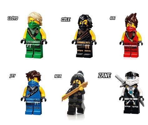 Mua Lego Ninjago Legacy Rebooted Minifigure Combo Pack Lloyd Jay Kai Cole Zane Nya With