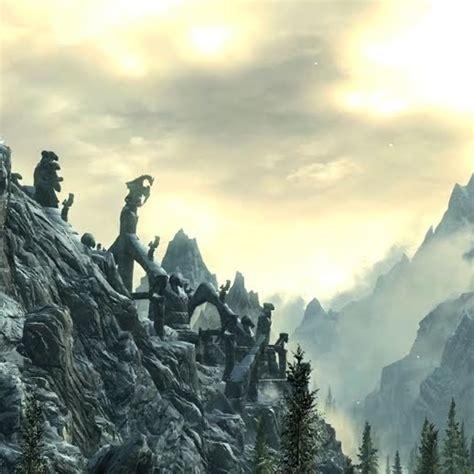 Once you get to the end of the barrow where the artifact is, you will see your first dragon wall. Skyrim Bleak Falls Barrow