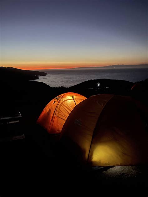 Del Norte Campground Santa Cruz Island Channel Islands Np It Was A