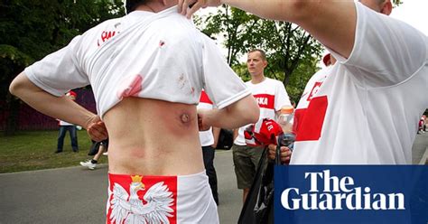 Poland And Russian Fans Clash In Pictures Football The Guardian