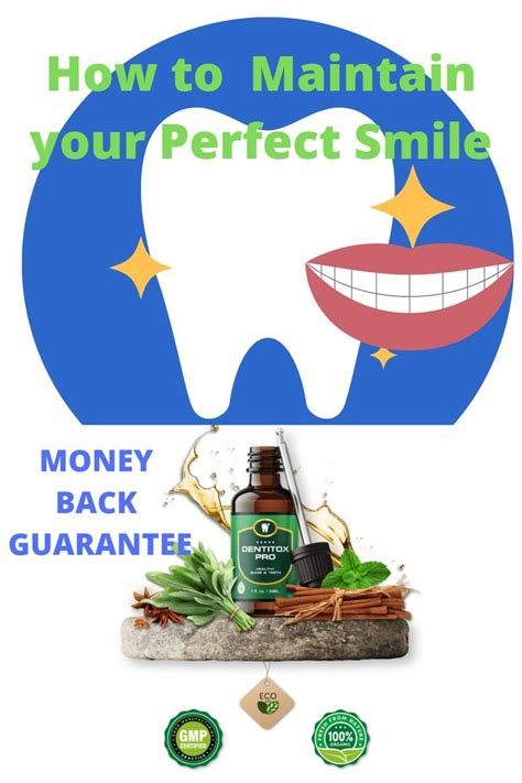 How To Maintain Your Perfect Smile Dentitox Pro Formula