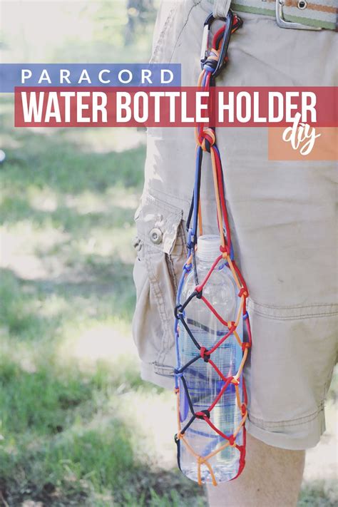 Maybe you would like to learn more about one of these? Paracord Water Bottle Holder DIY + Hiking Hydration - Hello Nature