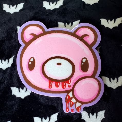 Pink Gloomy Bear Original Painting In 2021 Original Paintings