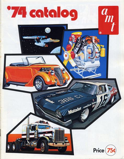 Amt 1974 Catalog And Product List Scale Auto Model Kit Reviews