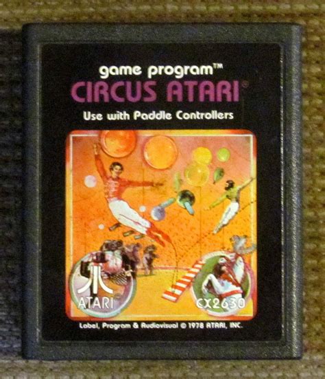 Before this game uploads,some words from our sponsor:raid shadow legends. Circus, Vintage Atari Video Game Cartridge by ...