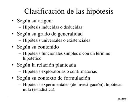 Ppt FormulaciÓn De HipÓtesis CientÍficas Powerpoint Presentation