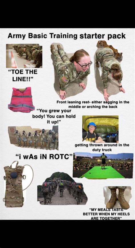 Army Basic Training Starter Pack Rstarterpacks