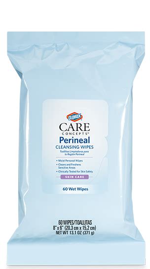 Clorox Careconcepts Perineal Cleansing Wipes Cleansing Wipes