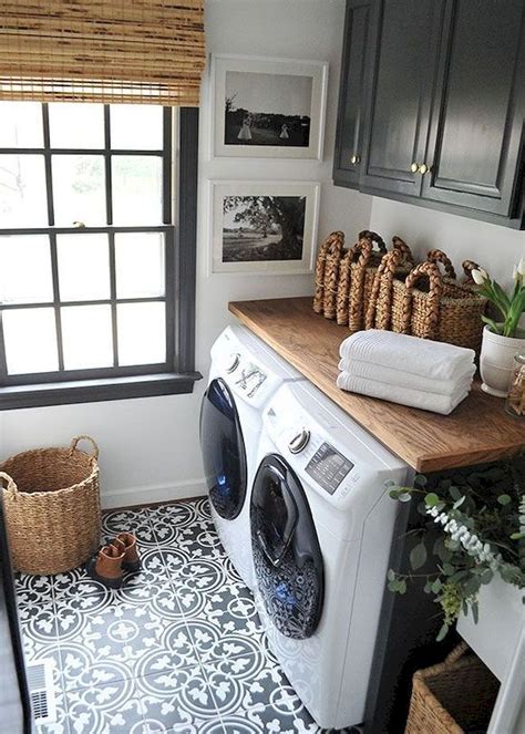 80 Beautiful Laundry Room Tile Pattern Ideas Decorapartment Tiny