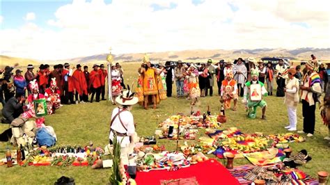 Pasco Con Ritual Pobladores Dan La Bienvenida Al Año Nuevo Andino