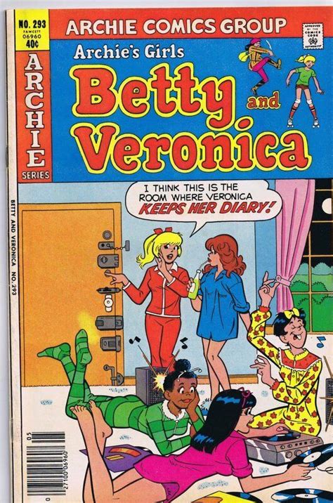 Archies Girls Betty And Veronica 293 Original Vintage 1980 Gga Ebay