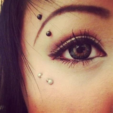 The Eyes Have It 31 Edgy Examples Of Facial Piercings