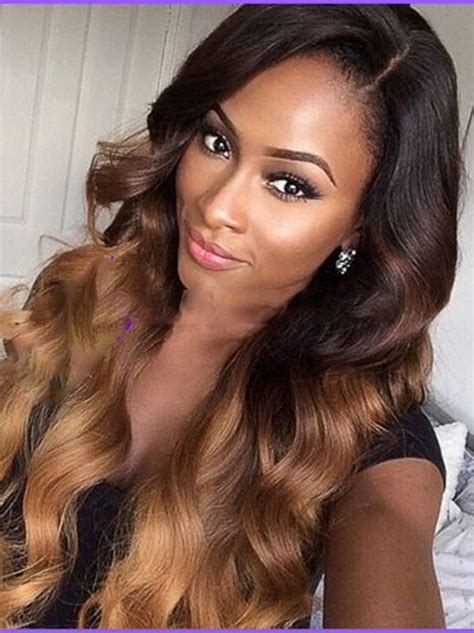 Keep the color away from the hair knots at the base of the wig as well as the wig's cap. Pin by Raena on Hair Extensions | Hair styles, Ombre human ...