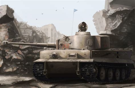 Tiger Tank Anime Girl