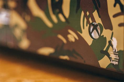 A Closer Look At The Xbox One Aape By A Bathing Ape Edition Hypebeast