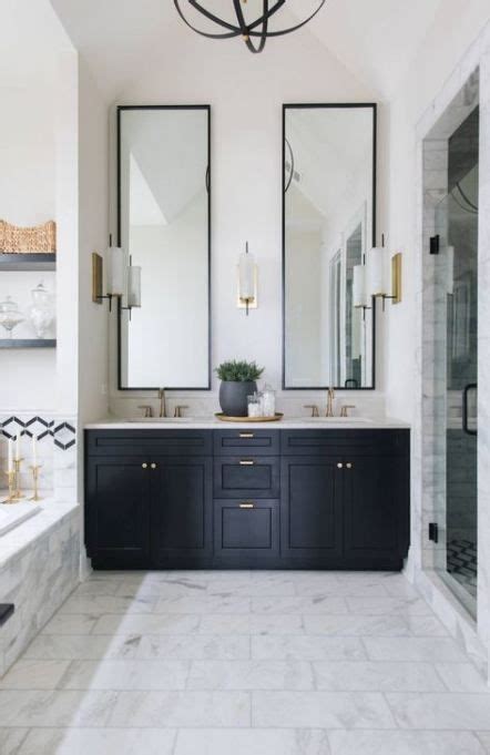 They are my absolute favorite type of mirror, mainly due to their famously luxurious look that brings a special. 32 ideas for bath room vanity mirror height | Bathroom ...