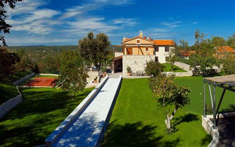 Luxury Villa Istria Estate With Private Pool Golf Tennis Villas Croatia