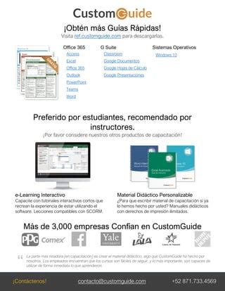 Teams Espanol Guia Rapida Pdf