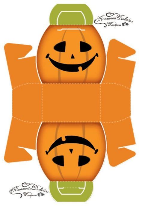 10 Best Printable Halloween Boxes Printablee Com