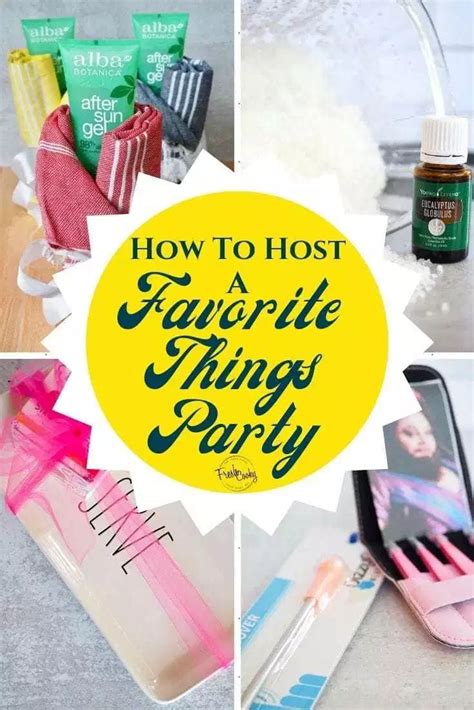 How To Host A Favorite Things Party Recipe Favorite Things Party Girls Night Party Party