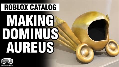 Roblox Catalog Making A Dominus Aureus Part 5 Youtube
