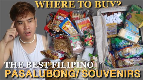 Best Filipino Pasalubong Souvenirs Helpful Tips Where To Buy