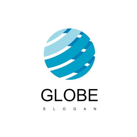 Premium Vector Globe Logo Design Template