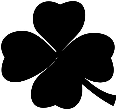 Svg Shamrock Symbol Four Leaf Lucky Free Svg Image And Icon Svg Silh