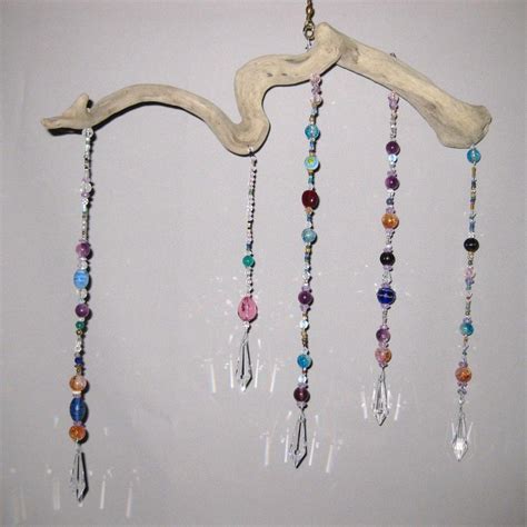 Driftwood Mobile Beads Crystals Crystal Pendants Driftwood Mobile