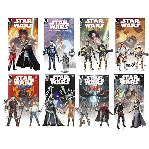 Star Wars Legacy Action Figure Comic Packs Wave 7