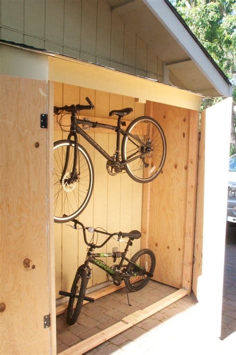 10 Diy Outdoor Bike Storage