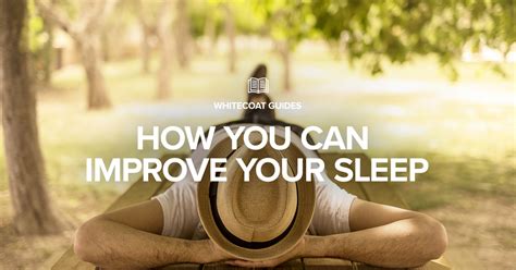 How You Can Improve Your Sleep