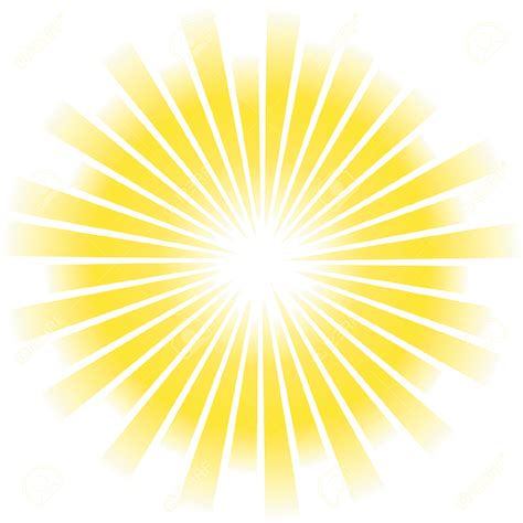 Sunlight Ray Pic Sun Rays Sun Ray Illustration Symmetry Light Png