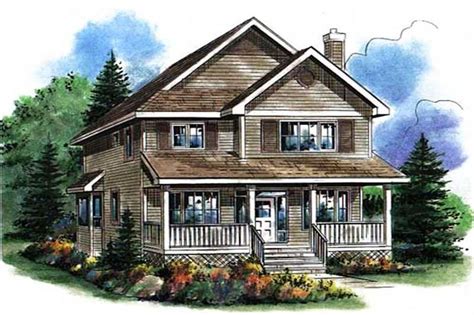 How to draw house easy. Country House Plans - Home Design # 2292