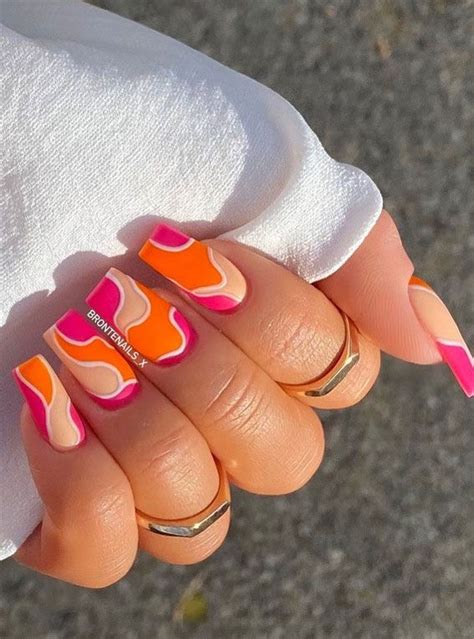 Everything You Need To Know About Summer Nails In Orange Color Cobphotos