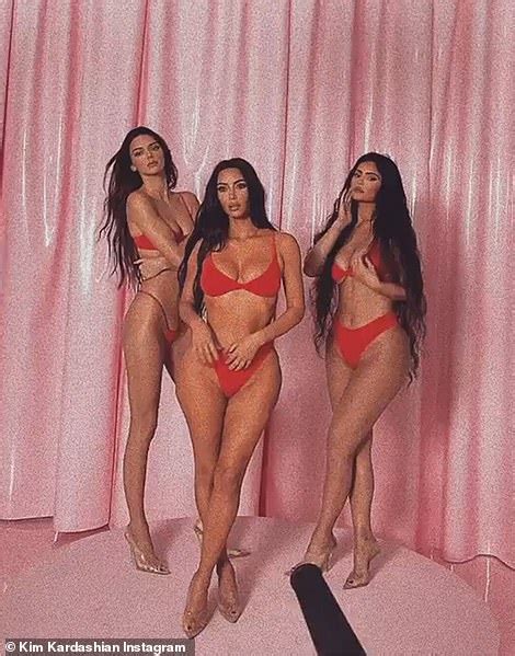 Kim Kardashian Kendall And Kylie Jenner Melt The Internet Modeling White