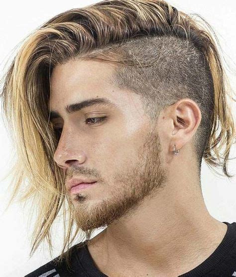 Sensational Side Shaved Long Hairstyles For Men W Osy