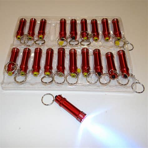 Buy Super Bright 3 Led Flashlight Keychains Red Cheap Handj