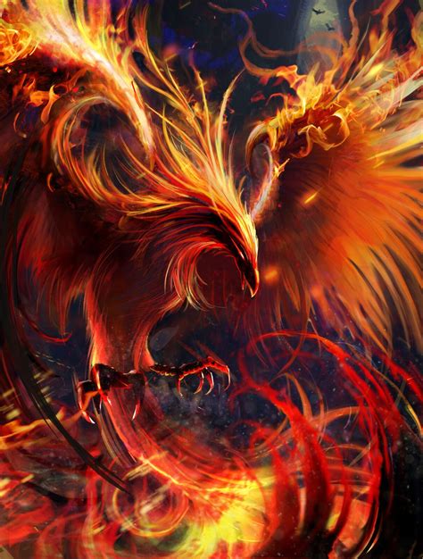 ArtStation - Phoenix, lana g | Phoenix bird art, Phoenix artwork, Phoenix wallpaper