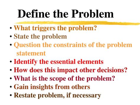 Ppt Problem Solving Powerpoint Presentation Free Download Id250836