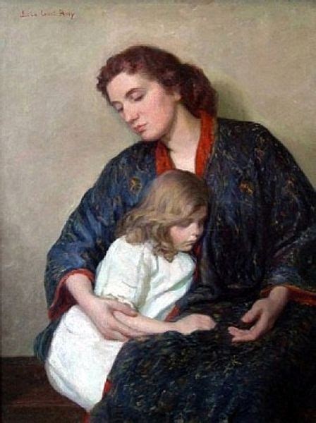 Lilla Cabot Perry 1848 1933 American I Am A Child Mother And