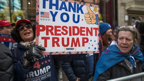Thousands Of Supporters March 4 Trump At Rallies Across Usa