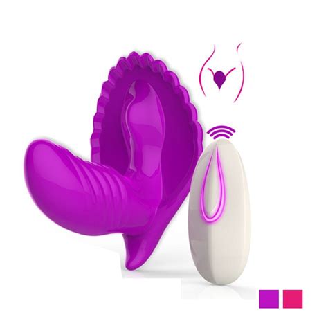 Sex Products Vibrating Shell Shape Plus Remote Control Strap On Private Dual Motors Av Vibrator