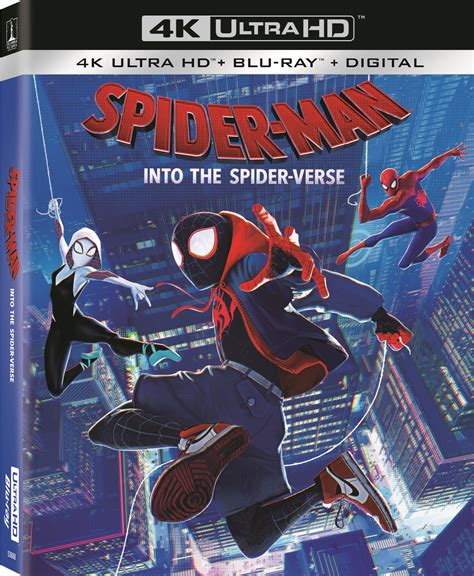 Spider Man Into The Spider Verse Bluray Details Revealed