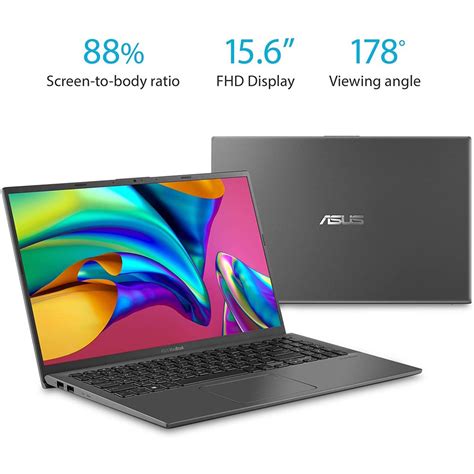 Asus Vivobook 15 Thin And Light Laptop 156” Fhd Intel I3 1005g1 Cpu