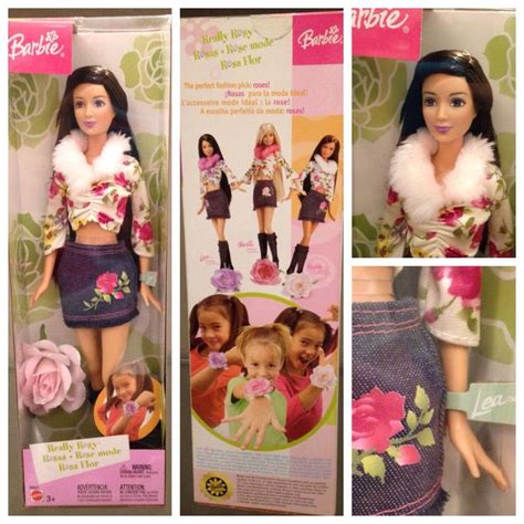 2003 really rosy lea barbie dolls barbie girl barbie fashion