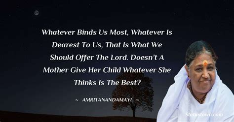 100 Best Amritanandamayi Quotes