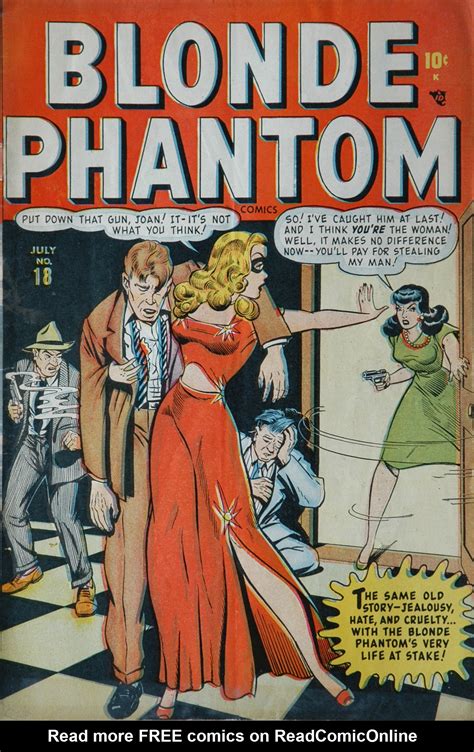 Read Online Blonde Phantom Comics Comic Issue